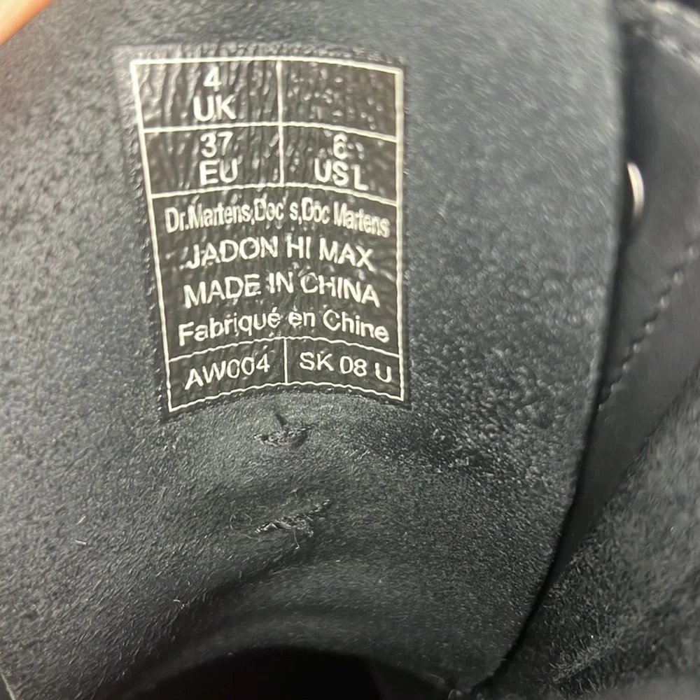 Dr. Martens X Dolls Kill Jadon Hi Max Boots - Picture 9 of 11